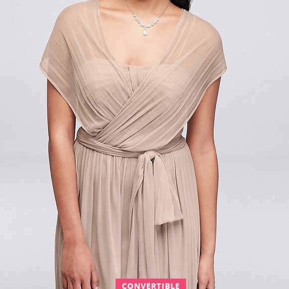 Versa Convertible Mesh Dress from David’s Bridal - Picture 3 of 7